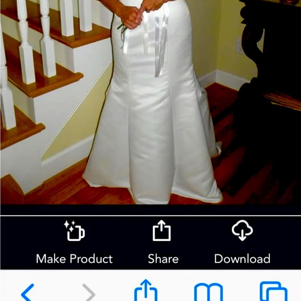 Satin Wedding dress